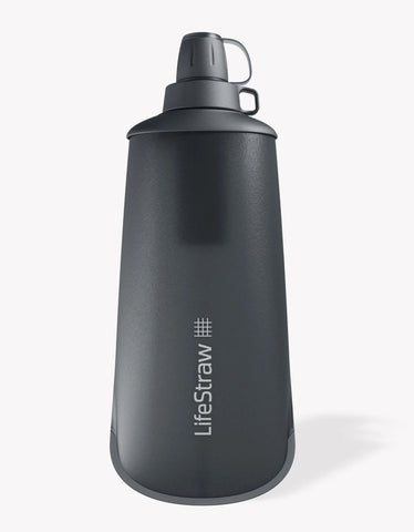 LifeStraw Peak Series Collapsible Squeeze 1L Bottle with Filter