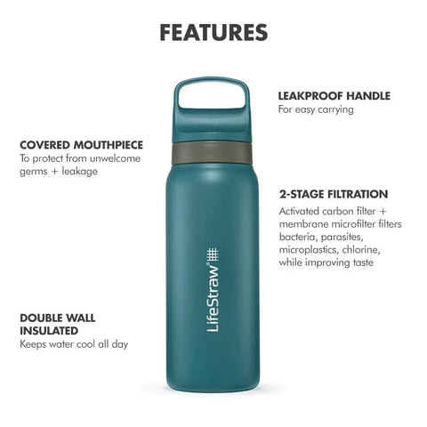LifeStraw Go Series Stainless Steel 24 oz - Limited Edition